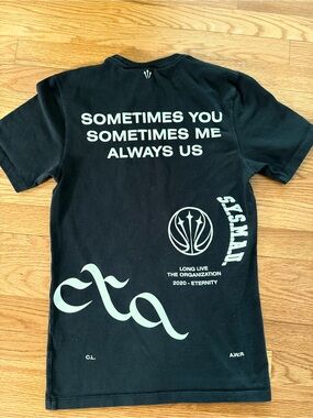 Nike x NOCTA Drake “Always Us” Graphic T-Shirt Black XS Rare Streetwear